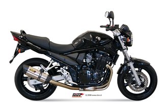 Schalldämpfer Escape Mivv Suono Edelstahl Suzuki Gsf 650 Bandit 2005 - 2006