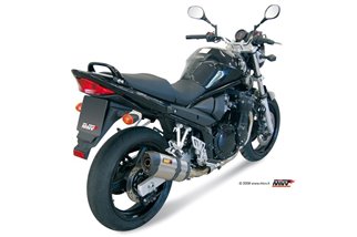 Schalldämpfer Escape Mivv Suono Edelstahl Suzuki Gsf 650 Bandit 2005 - 2006