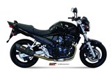 Silencer Exhaust Mivv Suono Black Black Stainless Steel Suzuki Gsf 650 Bandit 2005 - 2006