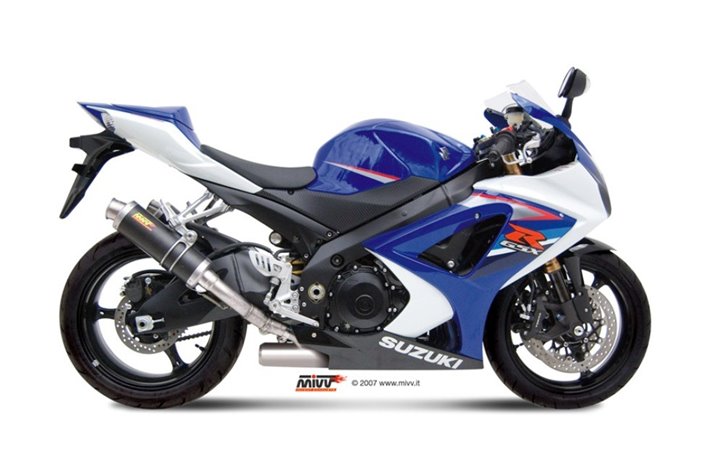 Schalldämpfer Escape Mivv Gp Carbon Suzuki Gsx-R 1000 2007 - 2008