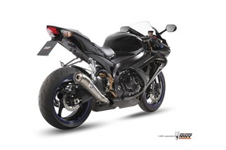 Schalldämpfer Escape Mivv Ghibli Edelstahl Suzuki Gsx-R 750 2008 - 2010