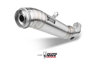 Silencer Exhaust Mivv Ghibli Stainless Steel Suzuki Gsx-R 750 2008 - 2010