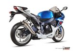 Silencieux Echappement Mivv Ghibli Inox Suzuki Gsx-R 750 2011 - 2017