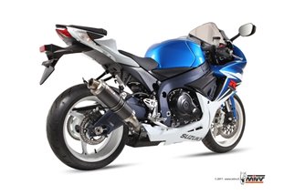 Terminale Scarico Mivv Gp Carbonio Suzuki Gsx-R 750 2011 - 2017