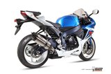 Silencer Exhaust Mivv Suono Stainless Steel Suzuki Gsx-R 750 2011 - 2017