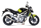 Schalldämpfer Escape Mivv X-Cone Edelstahl Suzuki Gladius 2009 - 2015