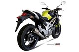 Silencieux Echappement Mivv X-Cone Inox Suzuki Gladius 2009 - 2015