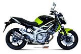 Schalldämpfer Escape Mivv Suono Edelstahl Suzuki Gladius 2009 - 2015