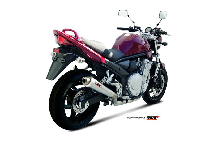 Silencieux Echappement Mivv X-Cone Inox Suzuki Gsf 650 Bandit 2007 - 2015