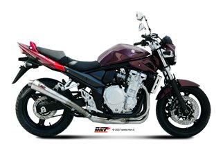 Silencer Exhaust Mivv X-Cone Stainless Steel Suzuki Gsf 650 Bandit 2007 - 2015