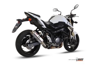 Terminale Scarico Mivv Gp Titanio Suzuki Gsr 750 2011 - 2016