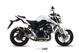 Schalldämpfer Escape Mivv Gp Schwarz Schwarz Edelstahl Suzuki Gsr 750 2011 - 2016