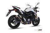 Schalldämpfer Escape Mivv Gp Schwarz Schwarz Edelstahl Suzuki Gsr 750 2011 - 2016