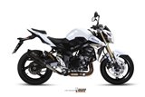 Terminale Scarico Mivv Suono Black Inox Nero Suzuki Gsr 750 2011 - 2016