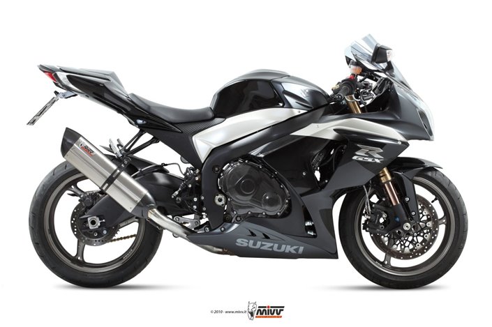 Silencieux Echappement Mivv Suono Inox Suzuki Gsx-R 1000 2009 - 2011