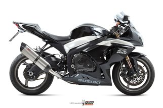 Schalldämpfers Escape Mivv Suono Edelstahl Suzuki Gsx-R 1000 2009 - 2011