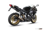 Schalldämpfer Escape Mivv Double Gun Titan Suzuki Gsx-R 600 2008 - 2010