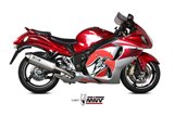 Silencers Exhaust Mivv Speed Edge Stainless Steel Suzuki Gsx-R 1300 Hayabusa 2008 - 2017