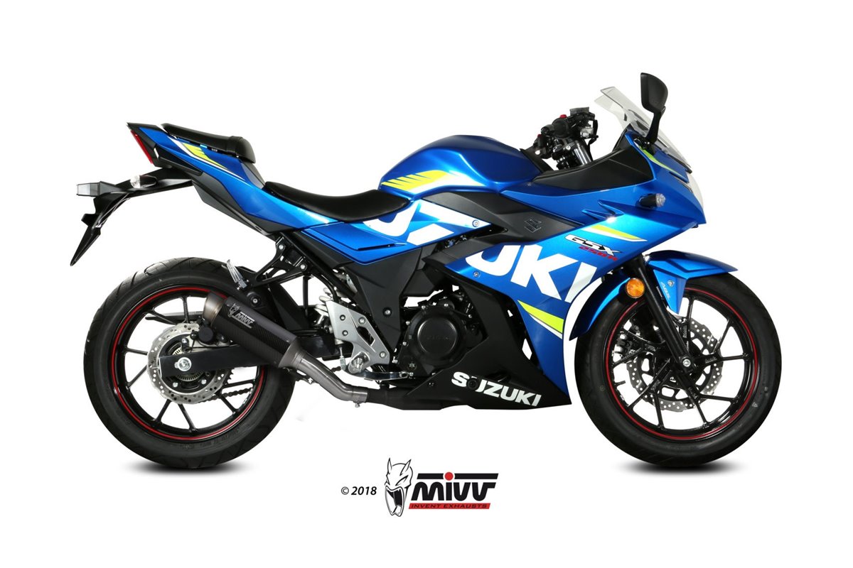 Schalldämpfer Escape Mivv Gp Pro Carbon Suzuki Gsx 250 R 2017 - 2020