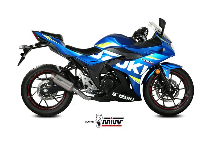 Terminale Scarico Mivv Gp Pro Titanio Suzuki Gsx 250 R 2017 - 2020