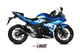 Schalldämpfer Escape Mivv Gp Pro Schwarz Schwarz Edelstahl Suzuki GSX 250 R 2017 - 2020