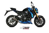 Silencieux Echappement Mivv Double Gun Titane Suzuki Gsx-S 750 2017 - 2020