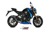 Schalldämpfer Escape Mivv Gp Schwarz Schwarz Edelstahl Suzuki GSX-S 750 2017 - 2020