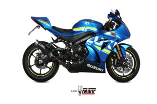 Silencer Exhaust Mivv Gp Pro Carbon Suzuki Gsx-R 1000 2017 - 2020