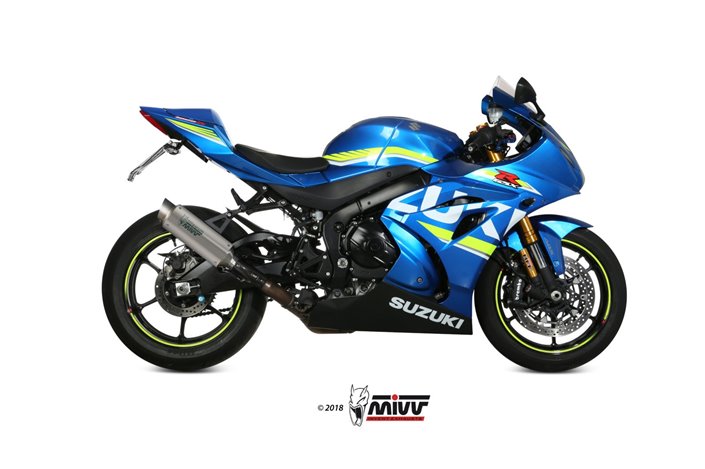 Schalldämpfer Escape Mivv Gp Pro Titanium Suzuki Gsx-R 1000 2017 - 2020