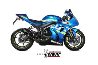 Silencieux Echappement Mivv Mk3 Carbone Suzuki Gsx-R 1000 2017 - 2020