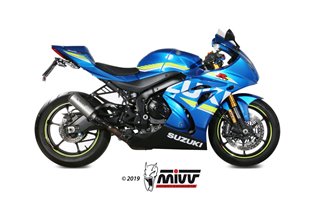 Terminale Scarico Mivv Mk3 Inox Suzuki Gsx-R 1000 2017 - 2020