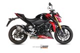 Schalldämpfer Escape Mivv Suono Edelstahl Suzuki Gsx-S 1000 F 2015 - 2020