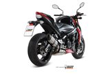 Schalldämpfer Escape Mivv Suono Edelstahl Suzuki Gsx-S 1000 F 2015 - 2020