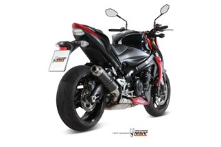 Schalldämpfer Escape Mivv Gp Carbon Suzuki Gsx-S 1000 F 2015 - 2020