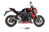 Schalldämpfer Escape Mivv Double Gun Titanium Suzuki Gsx-S 1000 2015 - 2020