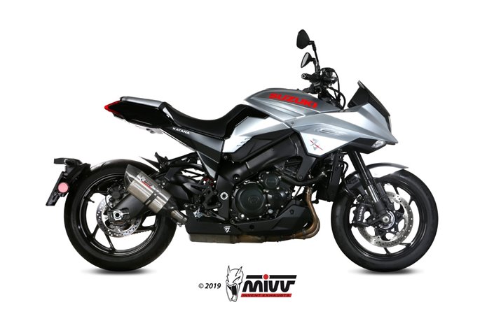 Silencieux Echappement Mivv Suono Inox Suzuki Katana 2019 - 2022