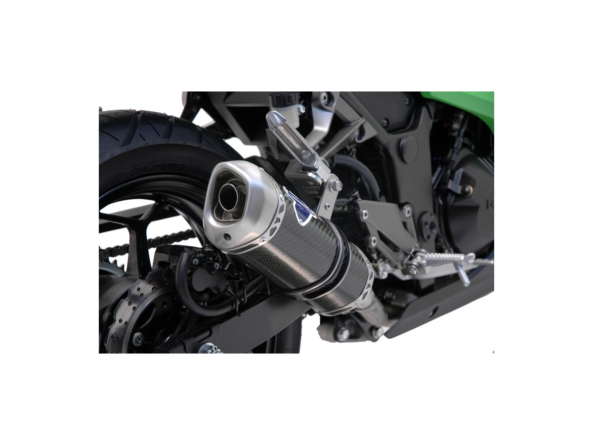 Kohlenstoffabgasklemme Kawasaki Ninja 300 R 2012 2015 K074094 CVI Thermignoni