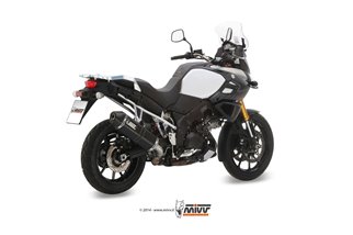 Schalldämpfer Escape Mivv Speed Edge Schwarz Schwarz Edelstahl Suzuki Dl V-Strom 1000 Xt 2014 - 2020