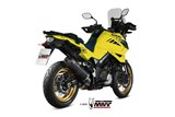 Silencieux Echappement Mivv Oval Carbone Avec Coupelle Carbone Suzuki Dl V-Strom 1050 Xt 2020- 2022