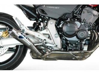 Honda Hornet 600 2007 2013 Stahl Auspuffklemme H075080IC...