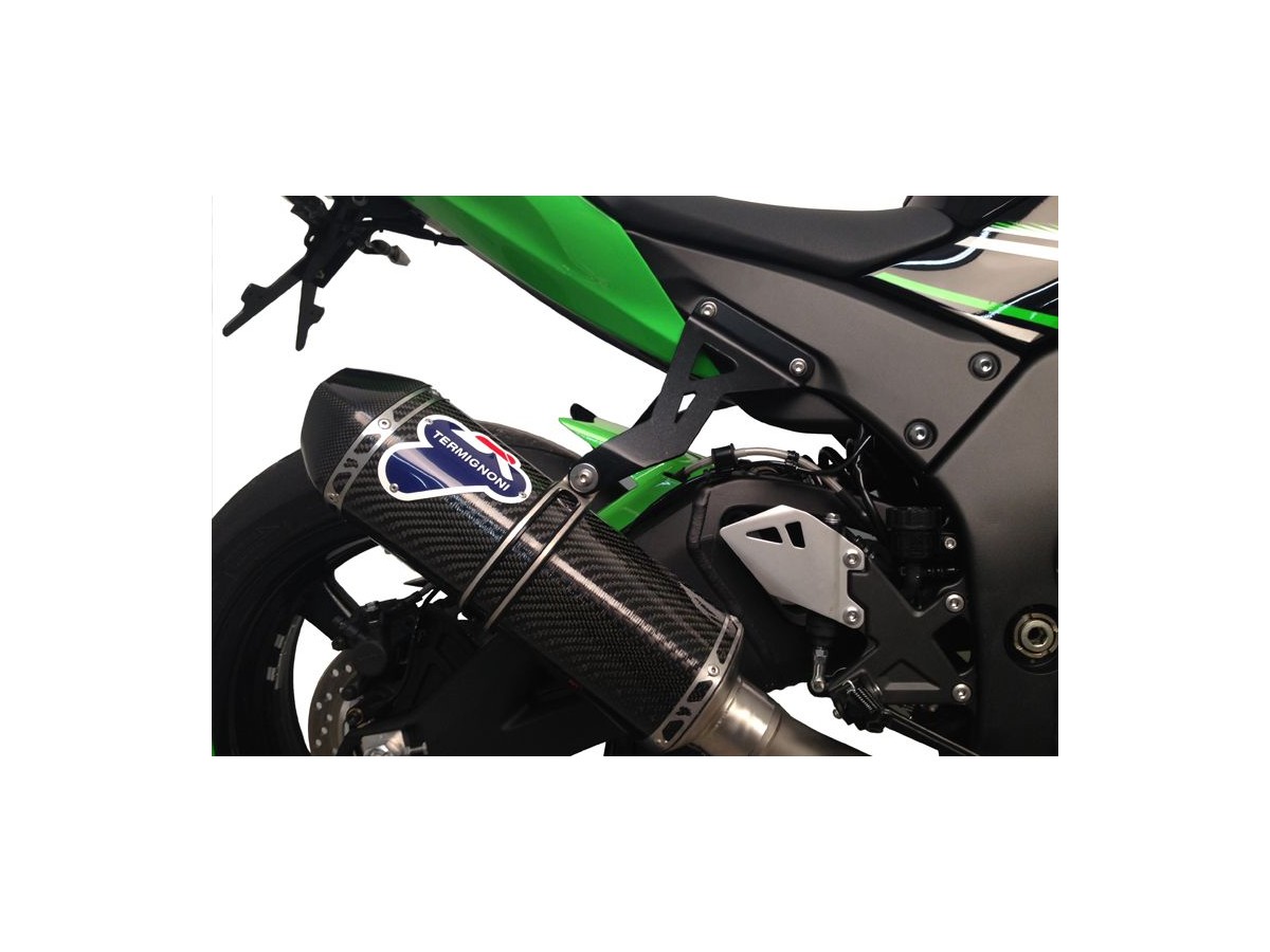 Kompletter Kohlenstoffabfluss KAWASAKI ZX 10 R 2012 2012 K07909400ICC Thermignoni