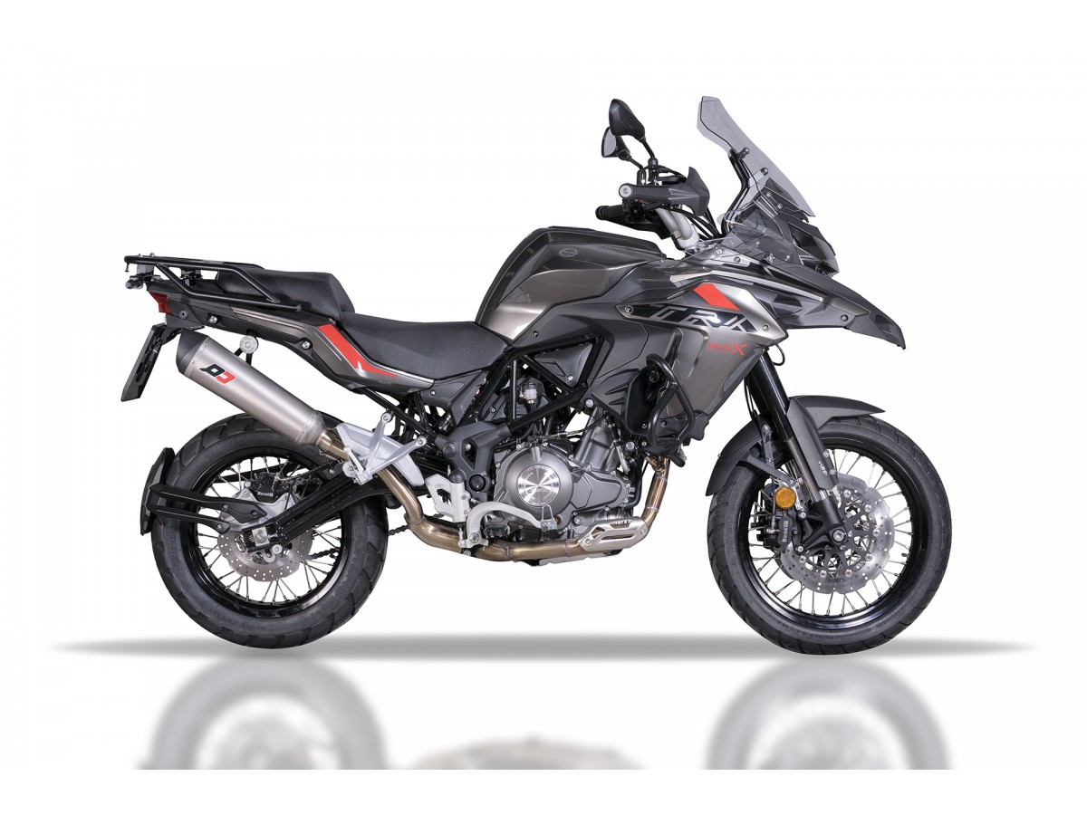 Auspuff Slip-on Titan Tr-Cone BENELLI TRK 502X QD AUSPUFF