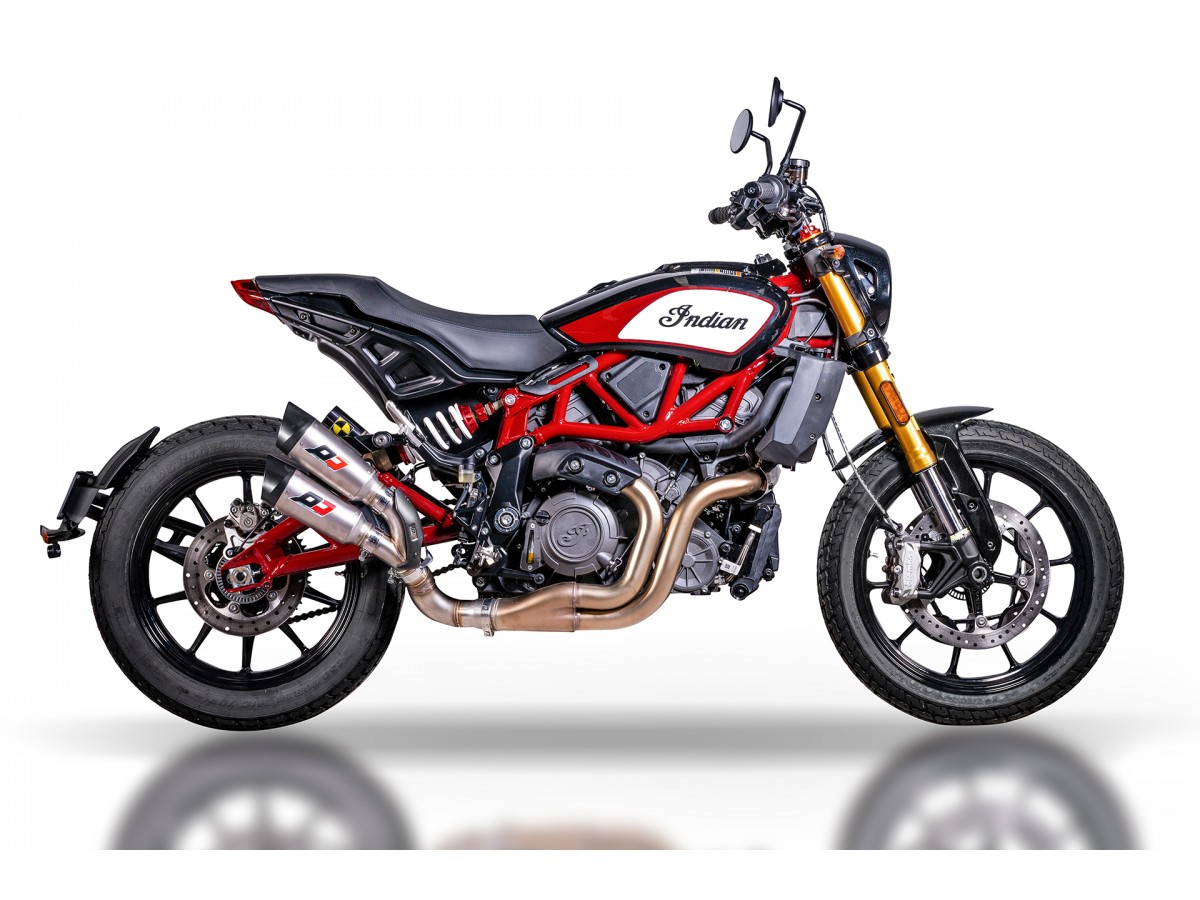 Indische FTR 1200 Twin Gunshot Euro 5 QD EXHAUST Auspuffanlage