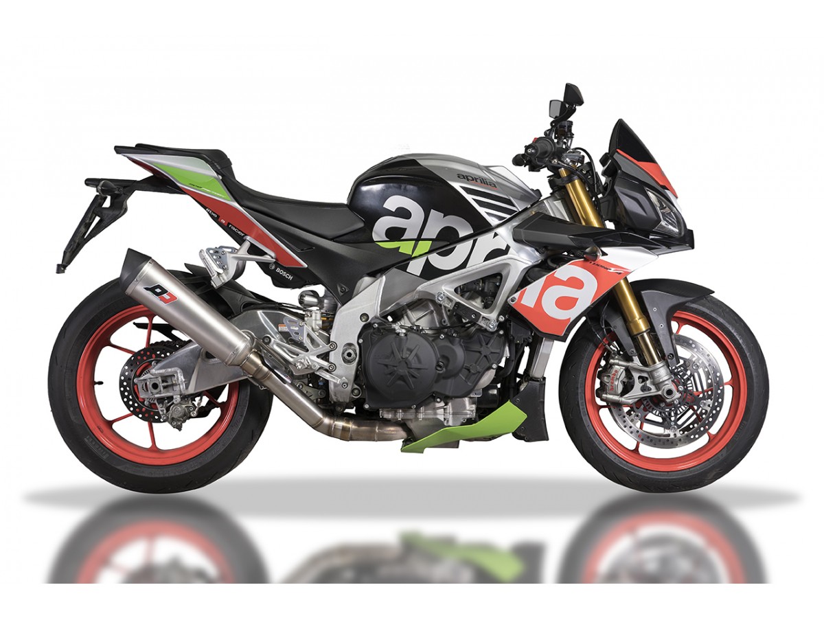 Auspuff Slip-on Titan Tr-Cone QD AUSPUFF Zugelassen Aprilia TUONO V4