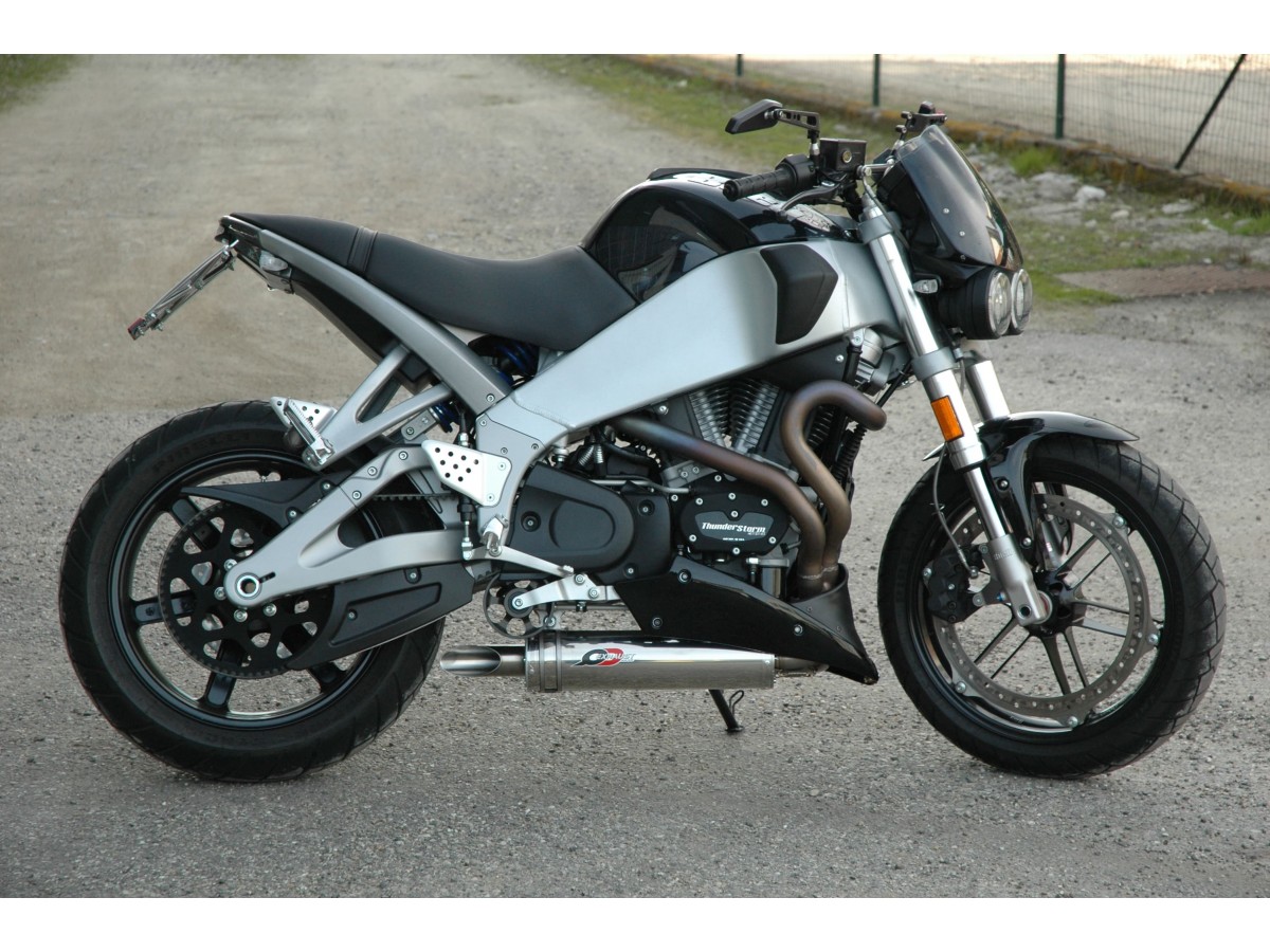 Paar Auspuffschalldämpfer Buell XB9 XB12 Ulysses 2004 2007 QD EXHAUST