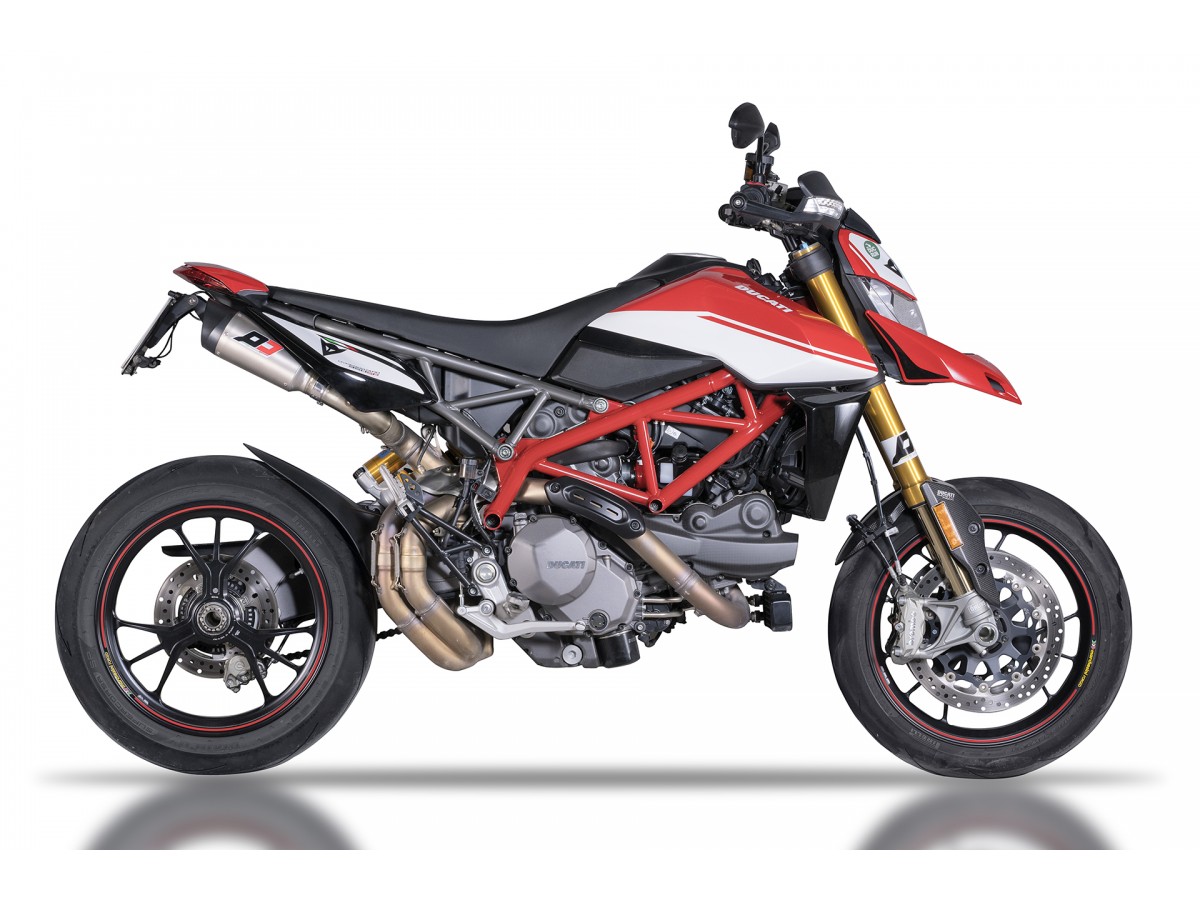 Paire de Silencieux d'Échappement Gunshot Titane Approuvé Ducati Hypermotard 950 QD EXHaust