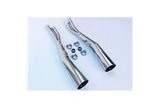 SILENCERS EXHAUST MARVING CHROME SUZUKI GSX 750 E GS75X-E 1979 1982