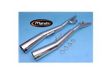 SILENCERS EXHAUST CHROME MARVING SUZUKI GSX 750 ES / EF GR72A 1983-88