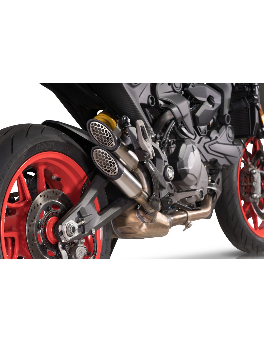 Ducati Monster 937 QD EXHAUST Slip-on Power-Gun Exhaust System