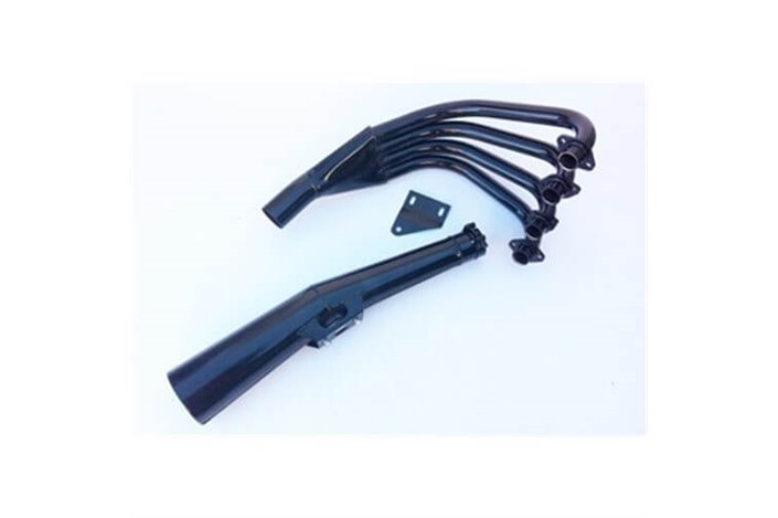 FULL EXHAUST SYSTEM SPORT BLACK 4 IN 1 MARVING SUZUKI GSX 400 F 1980